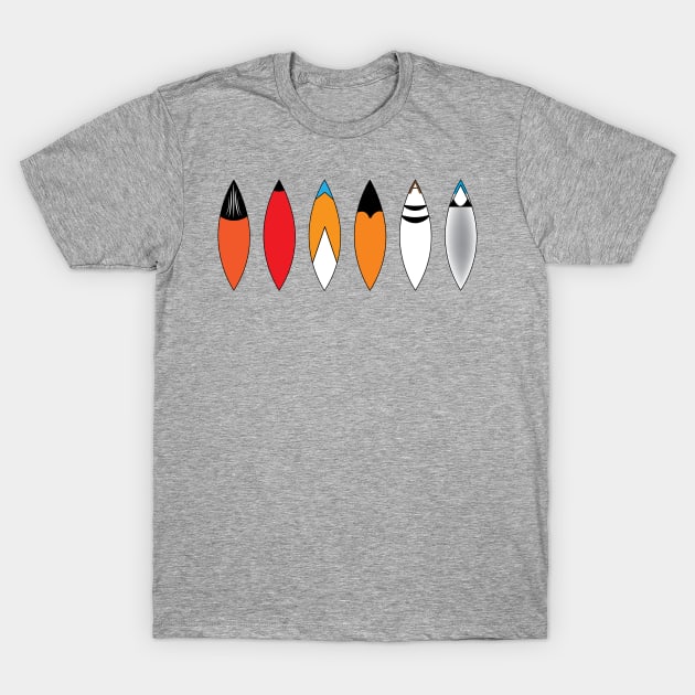 Abstract backyard birds T-Shirt by Feathered Finds